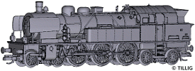 TT Parní lokomotiva BR78.1030-2, DR, Ep.IV
