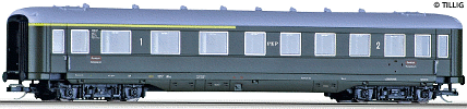TT Rychlíkový vůz ABhxz 1./2.tř., PKP, Ep.III