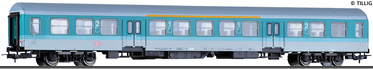 Modelová železnice - H0 Rychlíkový vůz ABy407 Halberstadt 1./2.tř., DBAG, Ep.V