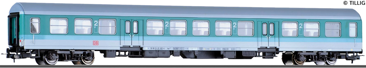 Modelová železnice - H0 Rychlíkový vůz By407 Halberstadt 2.tř., DBAG, Ep.V