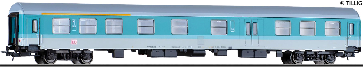 Modelová železnice - H0 Rychlíkový vůz ABDomsbd409.1 1./2.tř. se zavazadlovým odd., DBAG, E