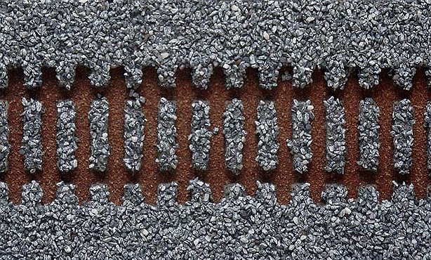 Modelová železnice - TT Štěrkové podloží šedé pro Flexi kolej beton