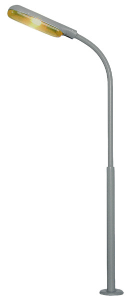 Modelová železnice - N Lampa pouliční 54mm LED žlutá