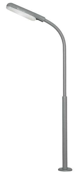 Modelová železnice - N Lampa pouliční 54mm LED bílá - stavebnice