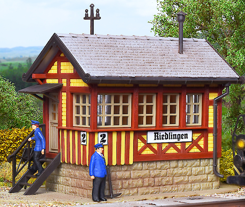 Modelová železnice - H0 Stavebnice - stavědlo "Riedlingen"