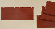H0 Stavebnicový systém - zeď červená 2532F 4ks