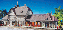 H0 Stavebnice - nádraží "Schwarzburg"