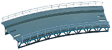 H0 Stavebnice - železniční mostní díl obloukový R1 R360,0mm/30°