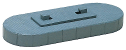 H0 Stavebnice - mostní pilíř betonový 7mm 18ks