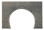 H0 Tvrzená pěna - železniční portál kamenné kvádry dvoukolejný