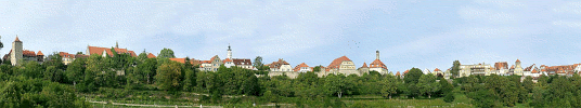 Karton - pozadí "Kleinstadt" 270x50cm