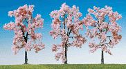 Strom - třešeň kvetoucí 8cm 3ks