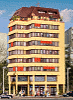 H0 Stavebnice - výšková budova s nákupní pasáží a byty s osvětlením
