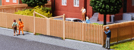 H0 Stavebnice - dřevěný plot 30mm 84cm