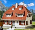 H0 Stavebnice - rodinný dům "Bergwald"