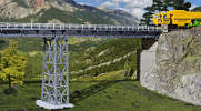 H0 Stavebnice - železniční mostní díl přímý 270mm