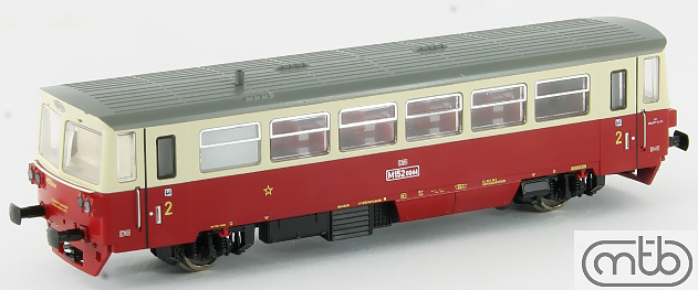 Modelová železnice - TT Motorový vůz M152.0044, ČSD, Ep.IV