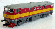 TT Dieselová lokomotiva 749.134 "Bardotka", ČD, Ep.V
