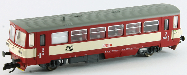 Modelová železnice - TT Motorový vůz 810.054, ČD, Ep.V