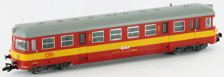 Modelová železnice - TT Motorový vůz 820.009, ČSD, Ep.IV