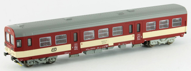 Modelová železnice - TT Řídící vůz 943.002, ČD, Ep.V