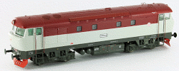 H0 Dieselová lokomotiva T478.1005 "Bardotka", ČSD, Ep.IV