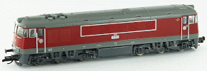 TT Dieselová lokomotiva T678.0008 "Pomeranč", ČSD, Ep.IV