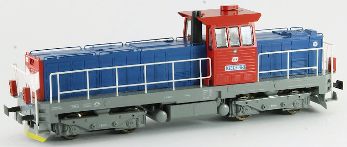 H0 Dieselová lokomotiva 714.020, ČD, Ep.V