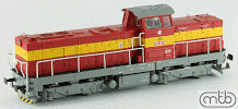H0 Dieselová lokomotiva 735.245 "Pielstick", ČD, Ep.V