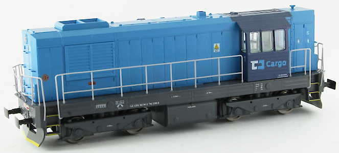 Modelová železnice - H0 Dieselová lokomotiva 742.238 "Kocour", ČD, Ep.V
