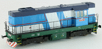 H0 Dieselová lokomotiva 743.002 "Kocour", ČD, Ep.V