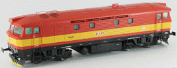 H0 Dieselová lokomotiva 749.247 "Bardotka", ČD, Ep.V