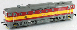 H0 Dieselová lokomotiva 750.081 "Brejlovec", ČD, Ep.V