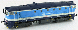 H0 Dieselová lokomotiva 750.712 "Brejlovec", ČD, Ep.V