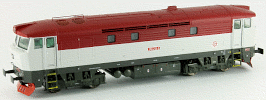 H0 Dieselová lokomotiva 751.212 "Bardotka", ČD, Ep.V