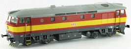 H0 Dieselová lokomotiva 751.228 "Bardotka", ČD, Ep.V