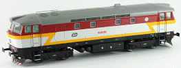 H0 Dieselová lokomotiva 751.354 "Bardotka", ČD, Ep.V