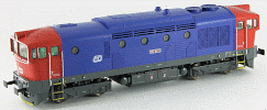 H0 Dieselová lokomotiva 755.001 "Brejlovec", ČD, Ep.V