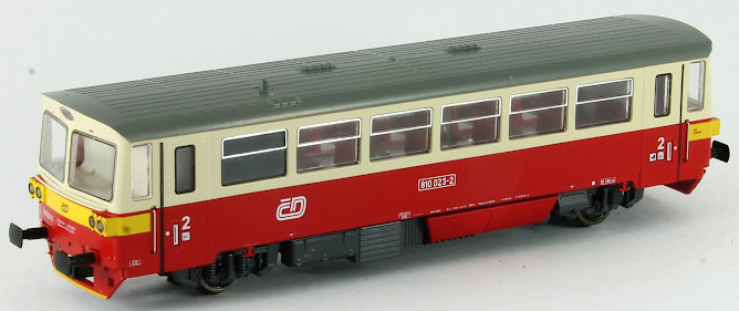 Modelová železnice - H0 Motorový vůz 810.023, ČD, Ep.V