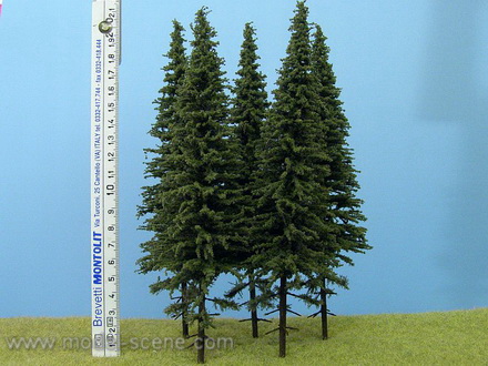 Strom - smrk krátký kmen zapichovací 20cm