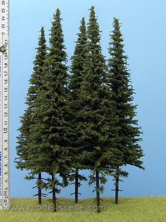 Strom - smrk krátký kmen zapichovací 25cm