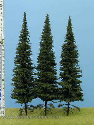 Strom - smrk krátký kmen zapichovací 30cm