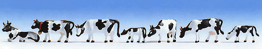 TT Figurky - krávy černobílé