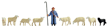TT Figurky - pastýř a ovce
