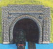 TT Tvrzená pěna - železniční portál kamenný dvoukolejný 2ks