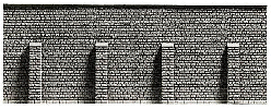 H0 Tvrzená pěna - zeď kamenné kvádry opěrná 670x125mm