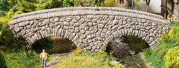 H0 Tvrzená pěna - pěší most kamenný 215mm