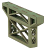 H0 Stavebnice - vyrovnávací mostní pilíř k NO67010 a NO67020