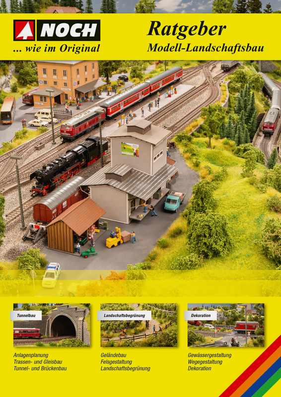 Modelová železnice - Publikace - NOCH poradce při stavbě modelové krajiny německy