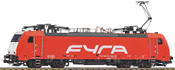 H0 Elektrická lokomotiva BR186 "FYRA", HSA, Ep.V, DCC ZVUK